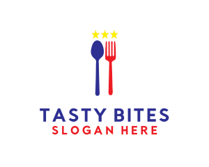 Cuisine - Utensil Star Cuisine logo design