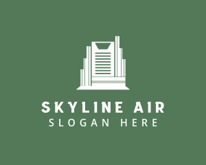 Building Hotel Skyscraper Logo