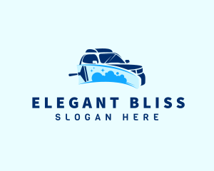 Squeegee - Car Wash Squeegee Vehicle logo design