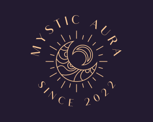 Mystic Moon Astronomy logo design