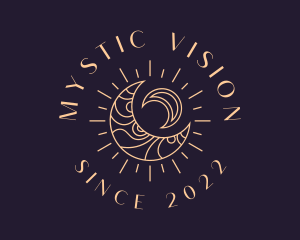 Mystic Moon Astronomy logo design