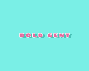 Bold Party Festival logo design