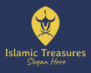 Islam - Islamic Armor Weapon logo design