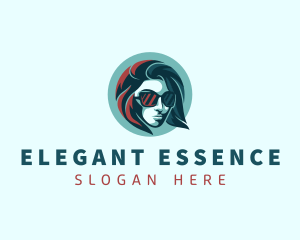 Woman - Woman Fashion Sunglasses logo design