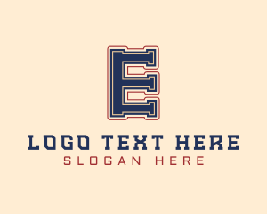 Academic - Academic Vintage Letter E logo design
