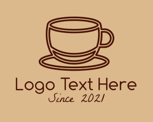 Coffee Shop - Minimalist Coffee Cup logo design