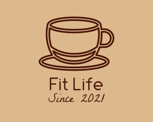 Mocha - Minimalist Coffee Cup logo design