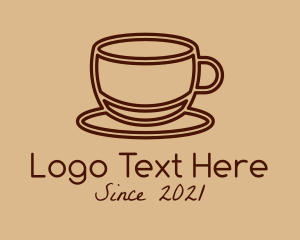 Coffee Cup - Minimalist Coffee Cup logo design