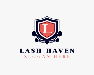 Security Shield Letter L logo design