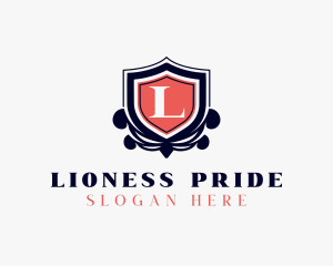 Security Shield Letter L logo design