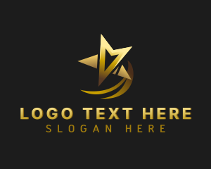Stellar - Entertainment Star Studio logo design