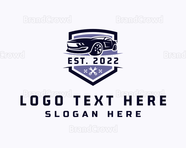 Premium Sportscar Automobile Logo