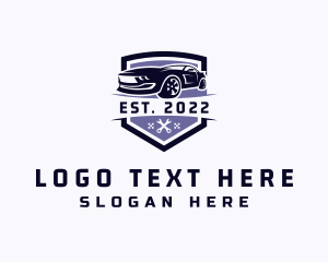 Sedan - Premium Sportscar Automobile logo design
