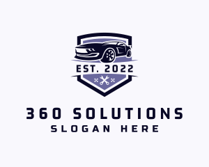 Premium Sportscar Automobile logo design