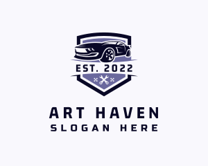 Premium Sportscar Automobile logo design