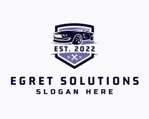 Premium Sportscar Automobile logo design