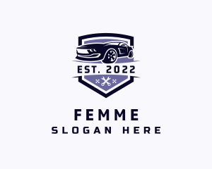 Premium Sportscar Automobile logo design