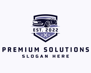 Premium Sportscar Automobile logo design