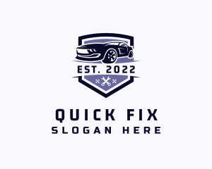 Premium Sportscar Automobile logo design