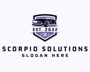 Premium Sportscar Automobile logo design