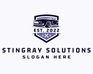 Premium Sportscar Automobile logo design