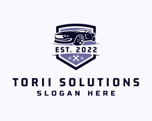 Premium Sportscar Automobile logo design