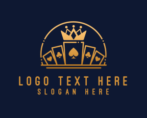 Wager - Crown Poker Casino logo design