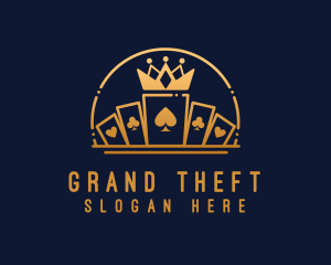 Diamond - Crown Poker Casino logo design
