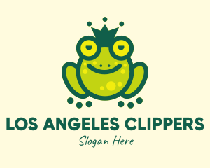 Queen - Stoned King Frog logo design