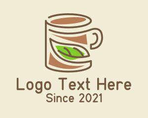 Caffeine - Organic Coffee Mug logo design