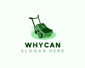 Grass - Lawn Mower Grass Cutter logo design