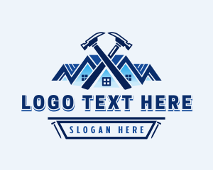 Hammer - Hammer Construction Carpentry logo design