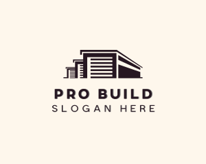 Warehouse Facility Building logo design