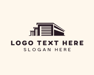 Inventory - Warehouse Facility Building logo design