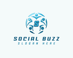 Social Human Organization logo design