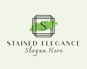 Elegant Paintbrush Frame logo design