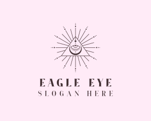 Spiritual Boho Eye logo design