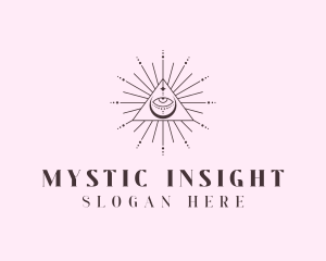 Spiritual Boho Eye logo design