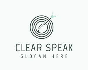 Water Pressure Cleaning logo design