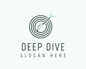 Water Pressure Cleaning logo design