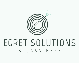 Water Pressure Cleaning logo design