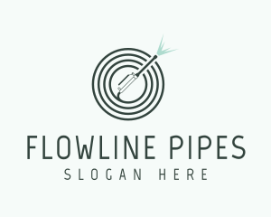 Water Pressure Cleaning logo design