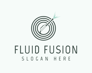 Water Pressure Cleaning logo design