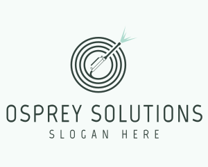 Water Pressure Cleaning logo design