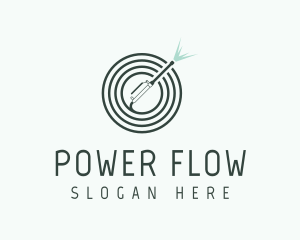 Water Pressure Cleaning logo design