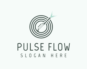 Water Pressure Cleaning logo design