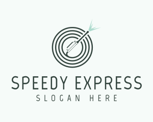 Water Pressure Cleaning logo design