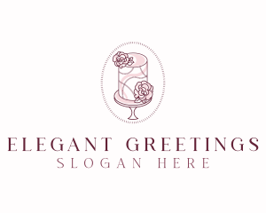 Elegant Cake Bakery logo design