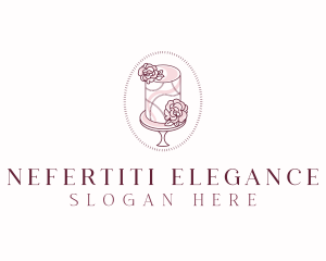 Elegant Cake Bakery logo design