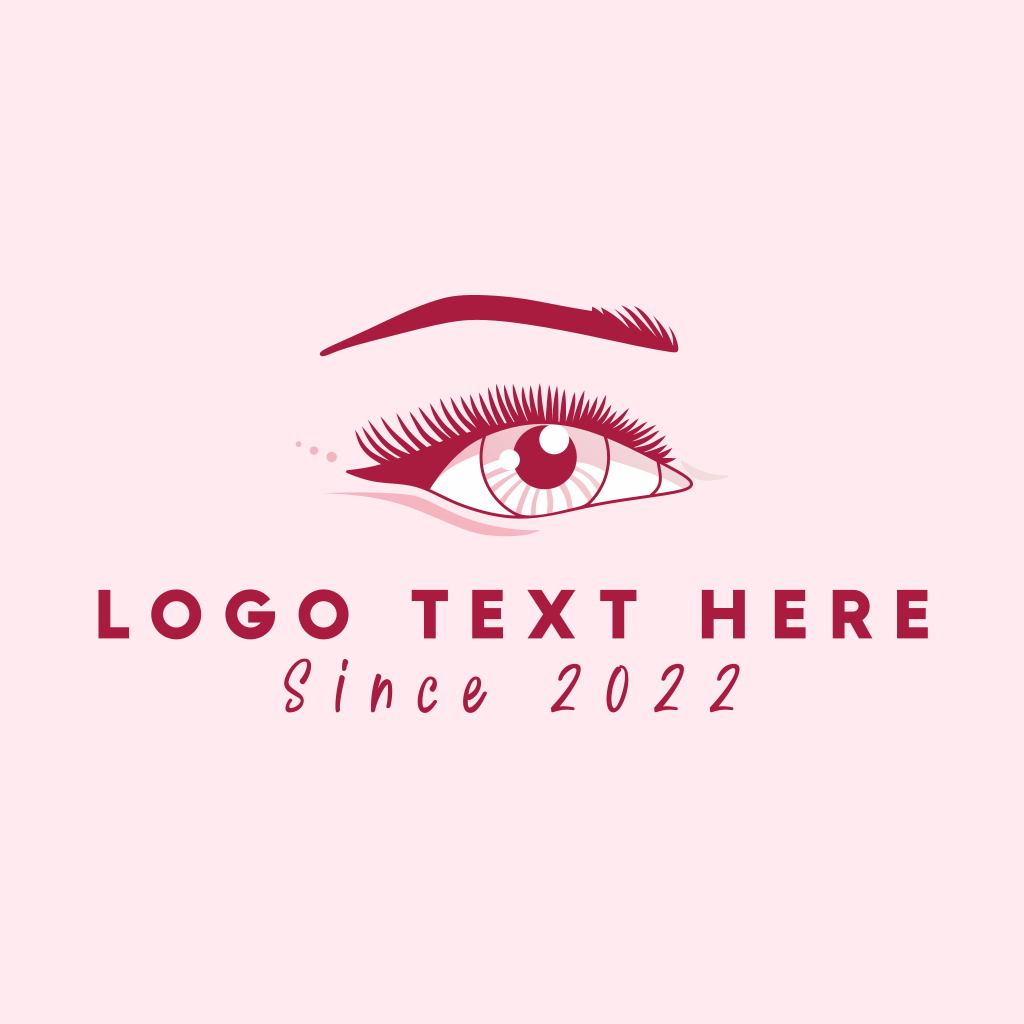 Female Beauty Eyelash Logo | BrandCrowd Logo Maker